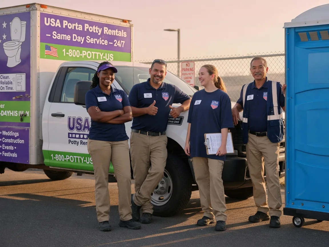Porta Potty Rental company in Blandinsville, IL