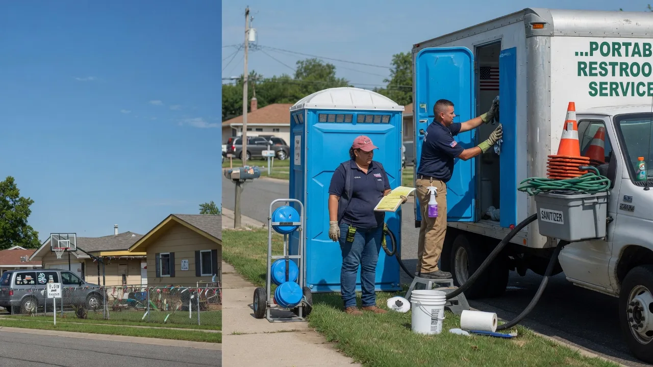 Portable Toilet Rental in Blandinsville, IL near me